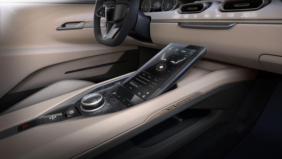 Детали интерьера ItalDesign DaVinci 2019 года  (фото 8 из 14)